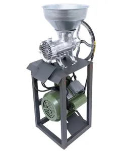 Masina de tocat carne #32 4kw JQQ-1111 +palnie+suruburi, ,pt tocat carne, ALUMINIU - LDR1948