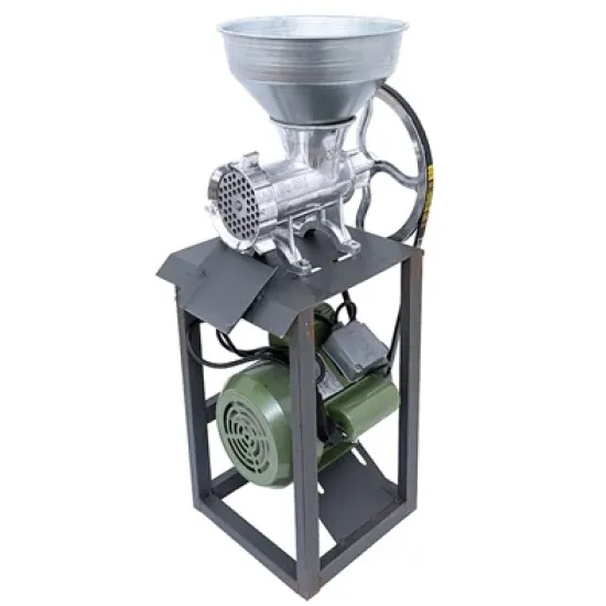 Masina de tocat carne #32 4kw JQQ-1111 +palnie+suruburi, pt tocat carne, ALUMINIU - LDR1948