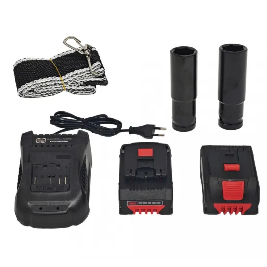Bormasina cu impact si insurubat German Meister Brusless, 2 acumulatori 36V 8 AH