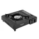 Plita cu un arzator pe gaz Camping BÖHM BG-K-001+L, GPL, 2.3 kW, Racord metalic extern pentru furtun de gaz