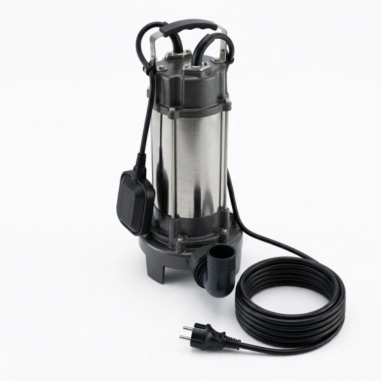 Pompa submersibila apa curata KEPEIDA V1100D-F, 1.1 kW, debit max 330 Litri/minut, inaltime maxima 11 metri, bobinaj 100% cupru, tehnologie si design italian