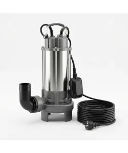Pompa submersibila apa curata KEPEIDA V1500D-F, 1.5 kW, debit max 410 Litri/minut, inaltime maxima 14 metri, bobinaj 100% cupru, tehnologie si design italian