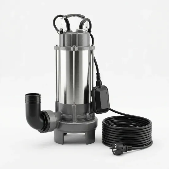 Pompa submersibila apa curata KEPEIDA V1500D-F, 1.5 kW, debit max 410 Litri/minut, inaltime maxima 14 metri, bobinaj 100% cupru, tehnologie si design italian