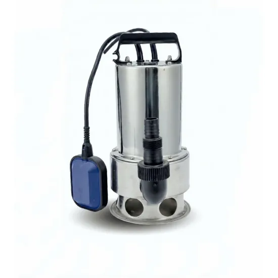 Pompă submersibilă pentru apă murdară KEPEIDA MVS750F, 750W, debit maxim 185 Litri/minut, înălțime maximă de refulare 10 metri, bobinaj 100% cupru, tehnologie și design italian