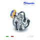 Pompă submersibilă pentru apă murdară KEPEIDA V1500A-F, 1,5 kW, debit maxim 420Litri/minut, înălțime maximă de refulare 16 metri, bobinaj 100% cupru, tehnologie și design italian