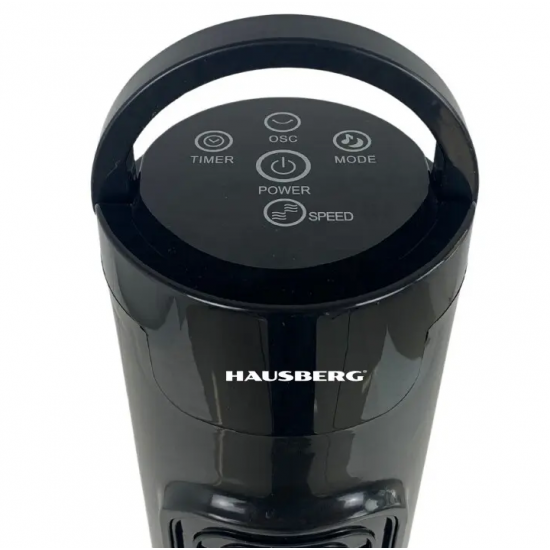 Ventilator Turn HAUSBERG  cu Telecomanda, 60W, 3 Moduri de functionare