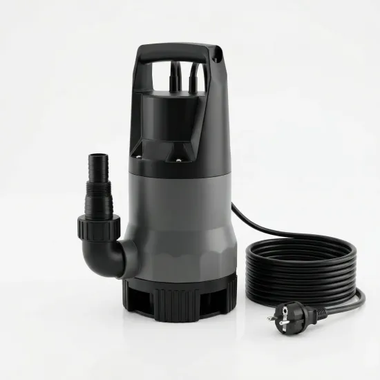 Pompa submersibila apa murdara KEPEIDA QDXW750F, 0.75 kW, debit max 150 L/min, inaltime maxima refulare 8 metri, bobinaj 100% cupru, tehnologie si design italian