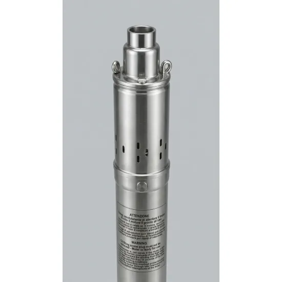 Pompa submersibila pentru put KEPEIDA 3QGD1-60-0.55, 550 W, otel inoxidabil, debit maxim 1.8 mc/ora, inalțime maxima de refulare 104 metri, bobinaj 100% cupru, tehnologie si design italian