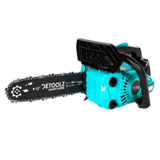 Drujba Detoolz 2500, capacitate cilindrica 25CC 1.2CP, cu lama 12'' si lant, pornire rapida