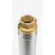 Pompa submersibila pentru put adanc KEPEIDA 3SPM221-0.55, 0,55 kW, otel inoxidabil, debit maxim 3.8 mc/ora, inalțime maxima de refulare 89 metri, bobinaj 100% cupru, tehnologie si design italian