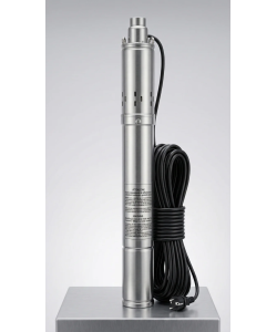 Pompa submersibila pentru put KEPEIDA 3QGD1-75-0.75, 750 W, otel inoxidabil, debit maxim 1.8 mc/ora, inalțime maxima de refulare 125 metri, bobinaj 100% cupru, tehnologie si design italian
