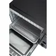 Cuptor electric digital cu rotisor si ventilator HAUSBERG HB-9260, 1800W, Turbo, Capacitate 48L, Control temperatura 230 grade Celsius, Lumina interior, Negru