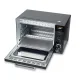 Cuptor electric digital cu rotisor si ventilator HAUSBERG HB-9260, 1800W, Turbo, Capacitate 48L, Control temperatura 230 grade Celsius, Lumina interior, Negru