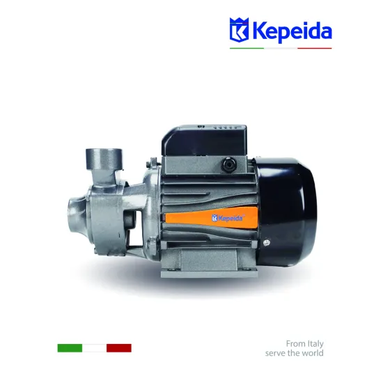 Pompă apă de suprafață KEPEIDA QB-80, 750 W, 2850 RPM, debit 50 L/min, înălțime de pompare 60 m, bobinaj 100% cupru, tehnologie și design italian