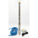Pompa submersibila pentru put adanc KEPEIDA 3SPM416-0.75, 0.75 kW, otel inoxidabil, debit maxim 5.4 mc/ora, inalțime maxima de refulare 66 metri, bobinaj 100% cupru, tehnologie si design italian