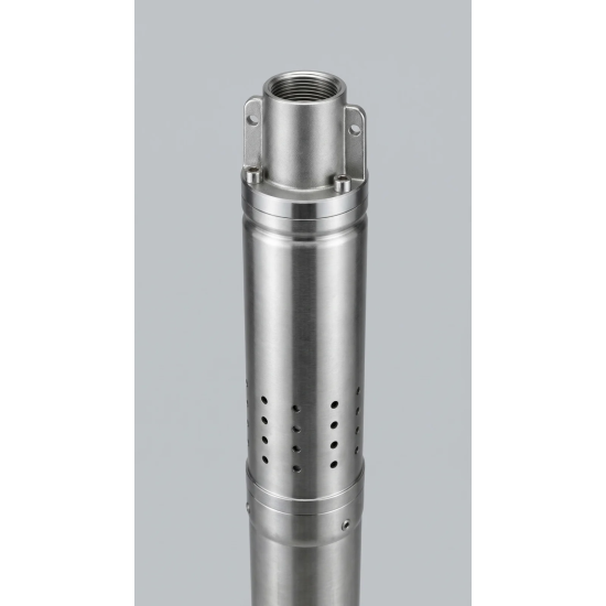 Pompa submersibila pentru put KEPEIDA 2QGD0.5-30-0.25, 250 W, otel inoxidabil, debit maxim 0.9 mc/ora, inalțime maxima de refulare 72 metri, bobinaj 100% cupru, tehnologie si design italian