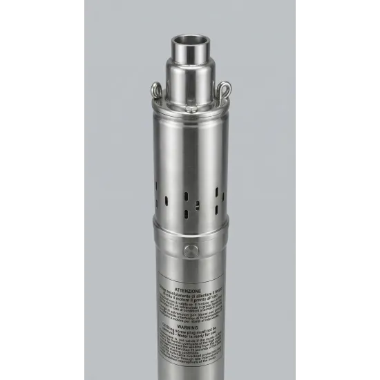 Pompa submersibila pentru put KEPEIDA 3QGD1-40-0.37, 370 W, otel inoxidabil, debit maxim 1.8 mc/ora, inalțime maxima de refulare 80 metri, bobinaj 100% cupru, tehnologie si design italian