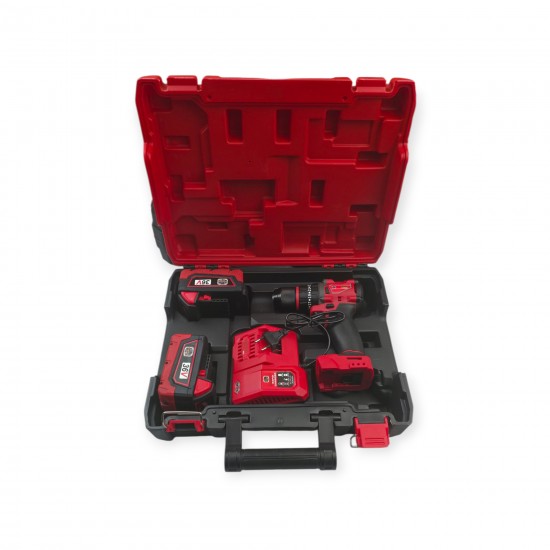 Bormasina German Meister Brushless 36V – Mandrina Metalica | 2 Acumulatori 36V 8Ah | Profesionala, Putere Maxima