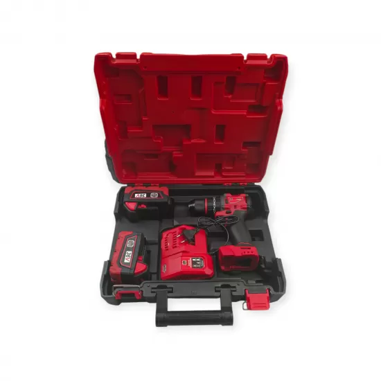 Bormasina German Meister Brushless 36V – Mandrina Metalica | 2 Acumulatori 36V 8Ah | Profesionala, Putere Maxima