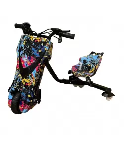 Tricicleta electrica Drift HAUSBERG KIDS HB-KD 05CB, 8inch, viteza 15 km/h , autonomie 10-15 km, motor 250 W,