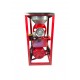 Masina Tocat Carne Nr.32 German Meister  cu motor electric 3 kw ,Palnie pentru carnati ,platforma inox,buton start stop
