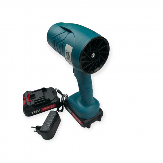 Suflanta Electrica German Meister 2 acumulatori 128V 8 Ah– Suflanta Portabila pentru Curatare, Atelier și Gradină