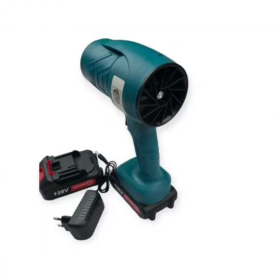 Suflanta Electrica German Meister 2 acumulatori 128V 8 Ah– Suflanta Portabila pentru Curatare, Atelier și Gradină