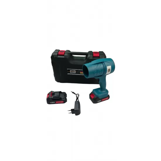 Suflanta Electrica German Meister 2 acumulatori 128V 8 Ah– Suflanta Portabila pentru Curatare, Atelier și Gradină