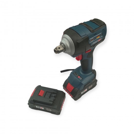 Bormasina cu impact si insurubat German Meister Brusless, 2 acumulatori 36V 8 AH