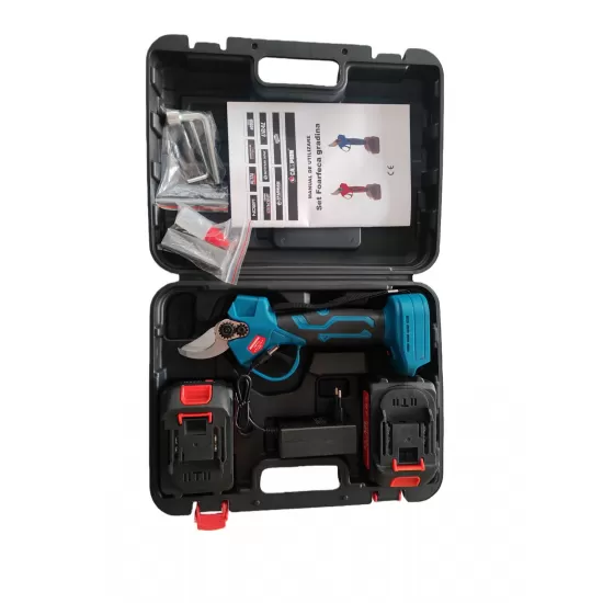 Foarfeca Altai cu 2 acumulatori, vita de vie si crengi , 48V , 8Ah