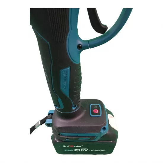 Foarfeca de vie si ferastrau 16cm - sina cu 2 lanturi, KRAFTROYAL, Lubrifiere automată, Fara perii, 36V. 8Ah. baterii