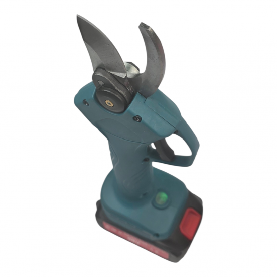 Foarfeca electrica Campion pentru vie si pomi, cu 2 acumulatori 48V 8Ah, rosie