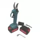 Foarfeca electrica Campion pentru vie si pomi, cu 2 acumulatori 48V 8Ah, albastra