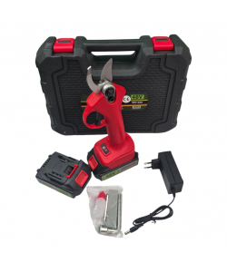 Foarfeca electrica pentru gradina Craft Tec , 2 acumulatori 48V 8Ah, valiza transport – Foarfeca profesionala pentru taiat crengi si vita de via