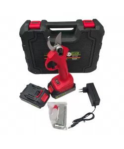 Foarfeca electrica pentru gradina Craft Tec , 2 acumulatori 48V 8Ah, valiza transport – Foarfeca profesionala pentru taiat crengi si vita de via