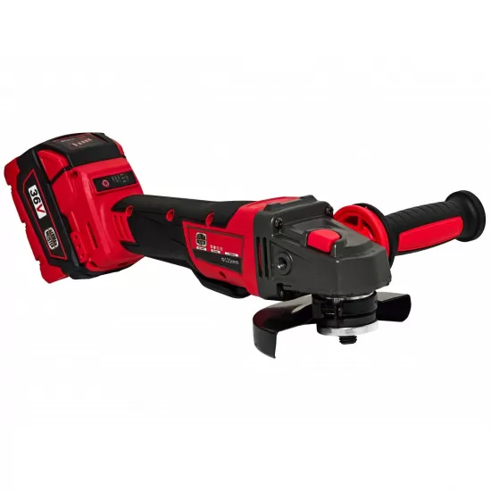 Trusa profesionala German Meister cu 3 scule electrice, Bormasina impact,Flex,Ciocan rotopercutor + 2 acumulatori 36V 8Ah