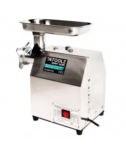 Masina de tocat carne Detoolz Mk8 60 kg/h, carcasa inox, 2 site