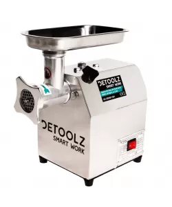 Masina de tocat carne Detoolz Mk8 60 kg/h, carcasa inox, 2 site