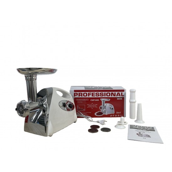 Masina electrica de tocat carne CAMPION 3500W, functie reverse, design modern