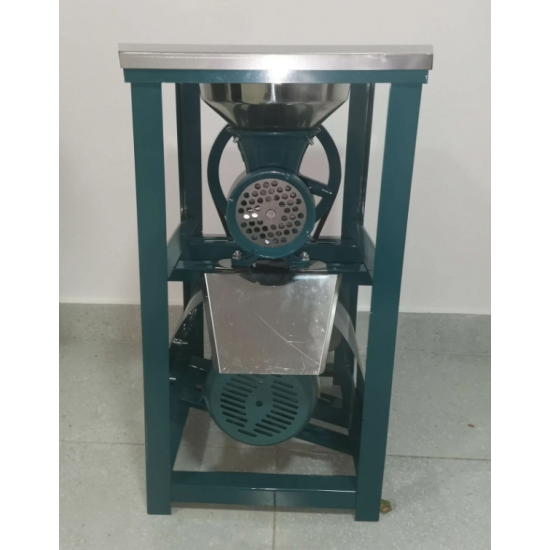 Masina Tocat Carne Nr.32 cu motor, palnie mare si platforma inox, 3.0KW