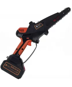 Mini Drujba Electrica Edon MX294 cu 2 acumulatori 48V, Lama 8 inch + 2 Lanțuri, ungere automata