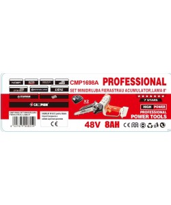 Mini Drujba Electrica Campion  2 Baterii Incluse,48V, lama 8 inch