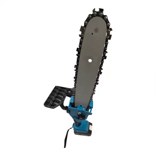 Mini drujba electrica cu acumulator Top Helper, lama 12 inch, 2 lanturi, 2 acumulatori 48V 8Ah,sistem ungere