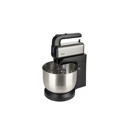 Mixer de mana Zilan ZLN2952 cu bol rotativ din inox 3.5L, 5 trepte de viteza + turbo, Putere 500W
