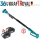 Set 4 in 1 Kraftroyal - Suflanta de frunze cu acumulator, foarfeca de vie, fierastrau pentru crengi, prelungitor telescopic, 36V 8.0Ah