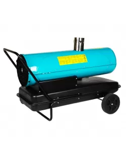 Tun de caldura Detoolz 30 kw, cos evacuare ,diesel, cu roti, capacitate rezervir 55 L