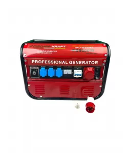 Generator de curent pe benzină Fischer Kraft FS9600W, 230V, 9600W, Priza 380v,3 prize 230V Generator de curent pe benzină Fischer Kraft FS9600W, 230V, 9600W, Priza 380v,3 prize 230V