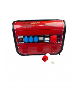 Produs resigilat Generator pe benzina Fischer Kraft FS9505W, 9500W, 220V, AVR, cu 3 prize 230v si 1 priza 380V Produs resigilat Generator pe benzina Fischer Kraft FS9505W, 9500W, 220V, AVR, cu 3 prize 230v si 1 priza 380V