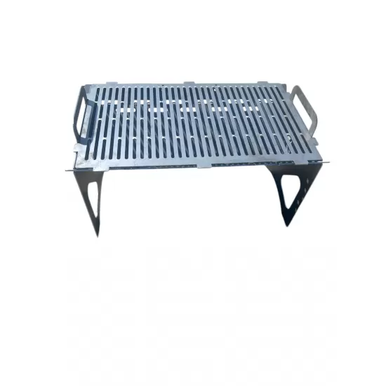 Gratar camping 50x30,tablă de 3 mm
