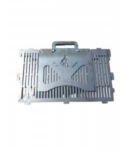 Gratar camping 50x30,tablă de 3 mm